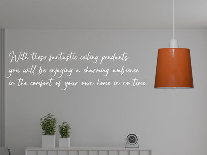 Small Cone Lamp Shade 15 cm – Easy Fit, 10 Colours - Orange, 15 cm with Reducer Ring, Single