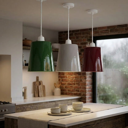 Small Cone Lamp Shade 15 cm – Easy Fit, 10 Colours
