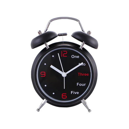 Retro Loud Twin Bell Alarm Clock Bedside ~1243