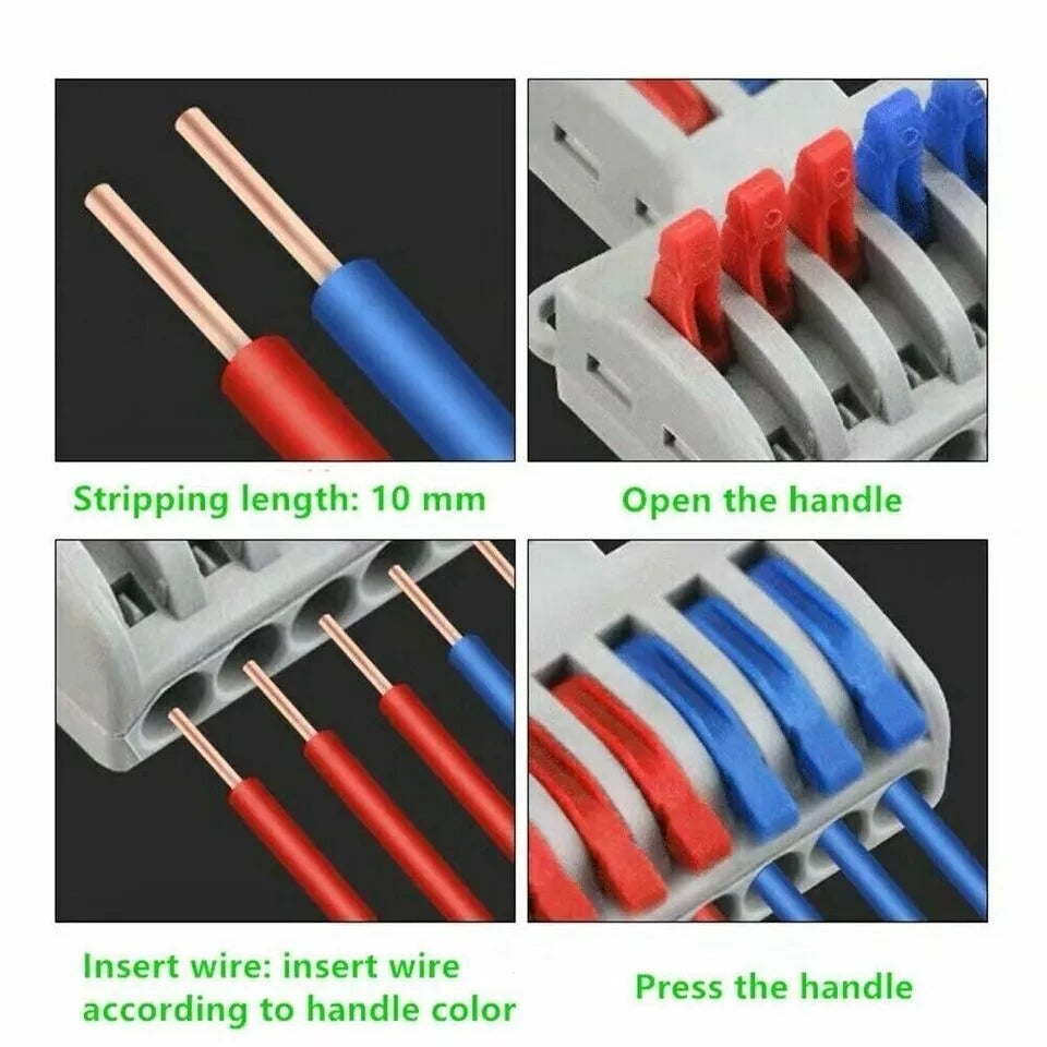 Lever Wire Connectors & Splitters – 2 Way, 3 Way, 2-in-6 & 3-in-9 - photo 3