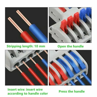 Lever Wire Connectors & Splitters – 2 Way, 3 Way, 2-in-6 & 3-in-9 - photo 3
