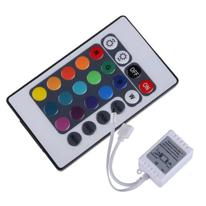 RGB LED Strip Controller 12V with 24-Key IR Remote