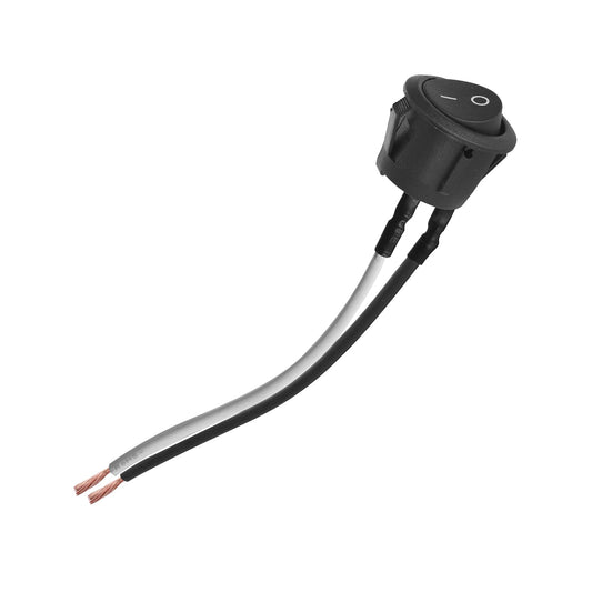 Round Rocker Switch ON/OFF SPST with Pre-Wired Leads - photo 6