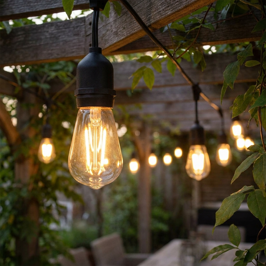 S14 Shatterproof LED Bulb E27 1W for Outdoor String Lights - photo 2