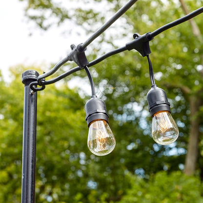 S14 Shatterproof LED Bulb E27 1W for Outdoor String Lights - photo 4