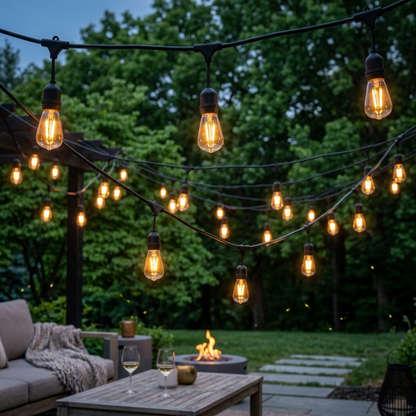 S14 Shatterproof LED Bulb E27 1W for Outdoor String Lights - photo 5