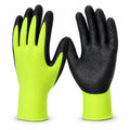 PU-Coated Grip Work Gloves – Light Green or Red, 1 to 24 Pairs - Light Green, 1 Pair, 1
