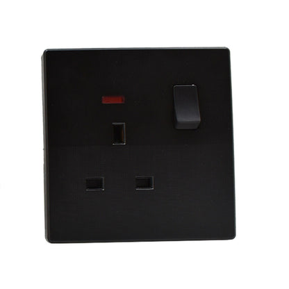 Screwless Flat Plate Switched Wall Socket 13A - photo 8