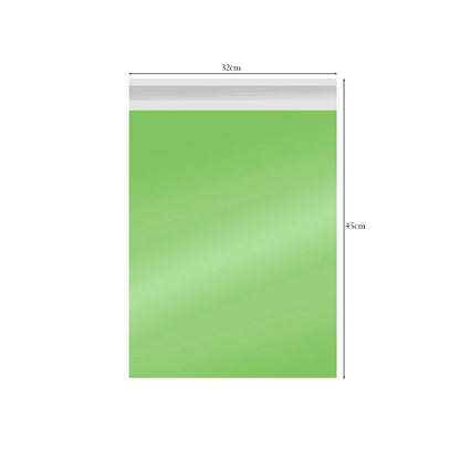 Light Green or White Mailing Bags 32 x 45 cm – Packs of 50 to 1000 - Light Green, Pack of 100, 32 x 45 cm