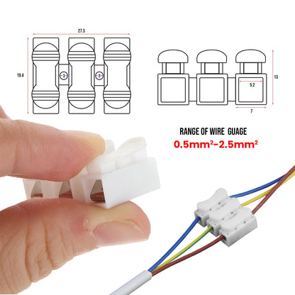 Self-Locking Quick Splice Wire Connectors 250V - photo 4
