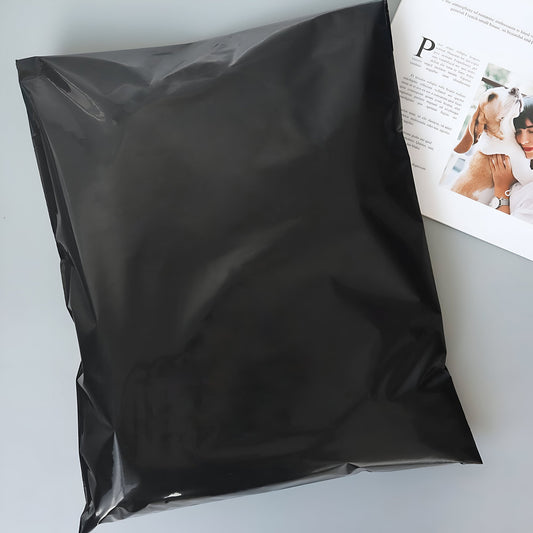 Black Mailing Bags 60 x 80 cm – Packs of 100 to 1000, Self-Seal - photo 2