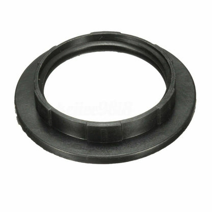 E27 Lamp Holder Collar Ring 40 mm – Black or White
