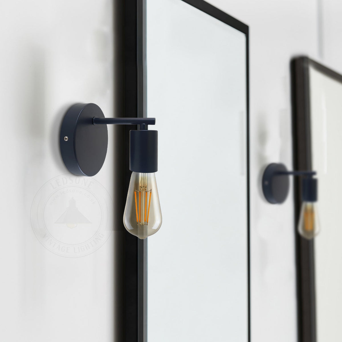 Short Arm Wall Light – 7 Finishes, E27 - photo 2