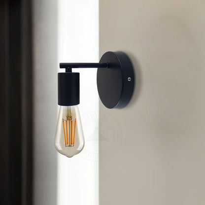 Short Arm Wall Light – 7 Finishes, E27 - photo 3