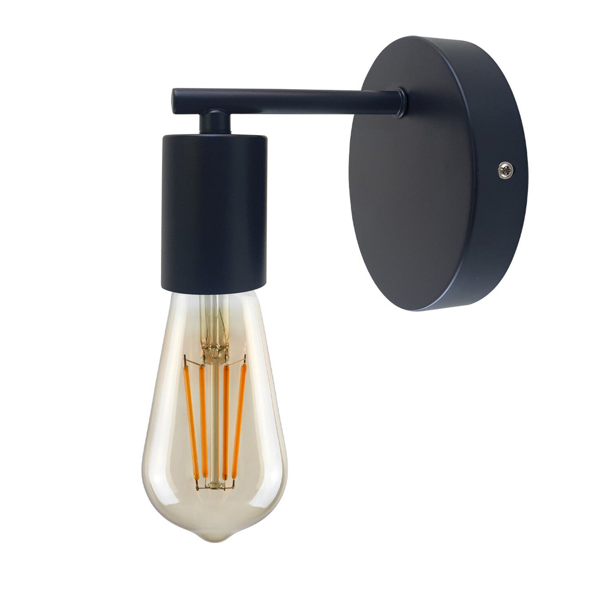 Short Arm Wall Light – 7 Finishes, E27 - photo 16