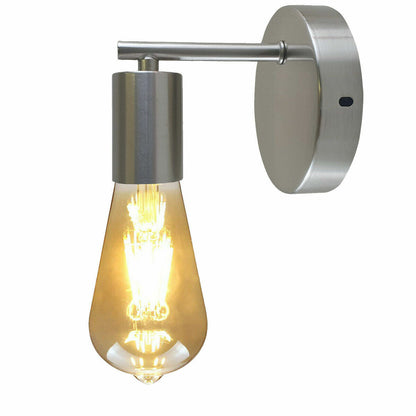 Short Arm Wall Light – 7 Finishes, E27 - photo 18