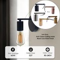 Short Arm Wall Light – 7 Finishes, E27