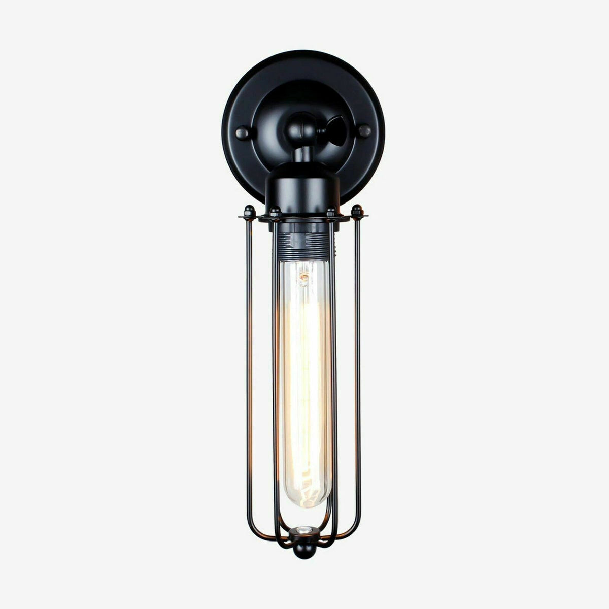 Short Arm Wall or Ceiling Light with Shade – Black, White, E27 - photo 39