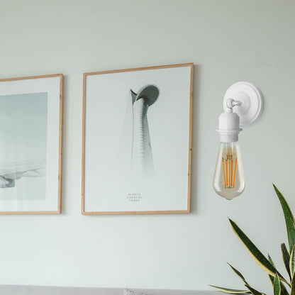 Short Arm Wall Sconce with Shade – Chrome, Copper, French Gold & more - photo 8
