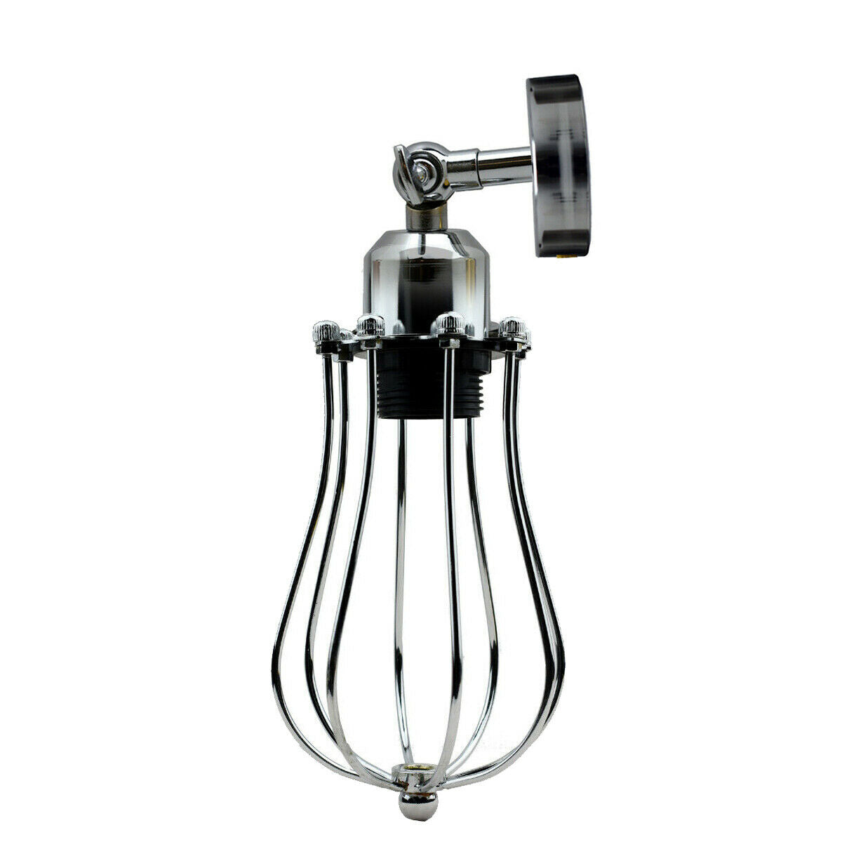 Short Arm Wall Sconce with Shade – Chrome, Copper, French Gold & more - photo 21