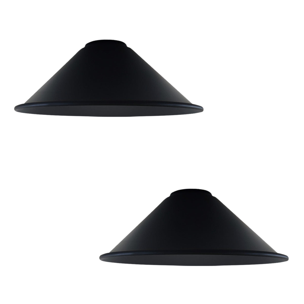Small Metal Cone Lamp Shade – Easy Fit, 18 or 22 cm, 13 Finishes - photo 15