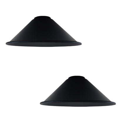 Small Metal Cone Lamp Shade – Easy Fit, 18 or 22 cm, 13 Finishes - photo 15