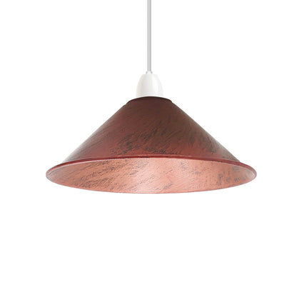 Small Metal Cone Lamp Shade – Easy Fit, 18 or 22 cm, 13 Finishes - photo 25