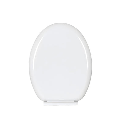 Soft Close Toilet Seat – Quick Release, Top Fixing, Adjustable Hinges, White - photo 2