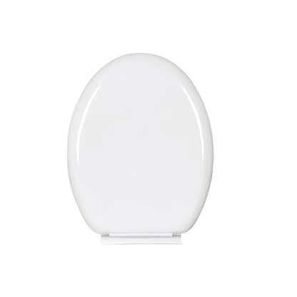 Soft Close Toilet Seat – Quick Release, Top Fixing, Adjustable Hinges, White