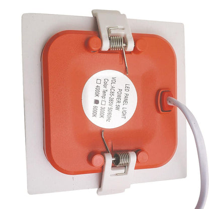 Square Recessed LED Panel 22W – Slim, Cool White 6000K - photo 15