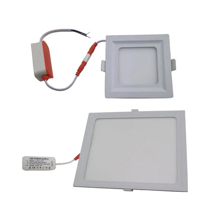 Square Recessed LED Panel Light 5W – Slim, Cool White 6000K - photo 4
