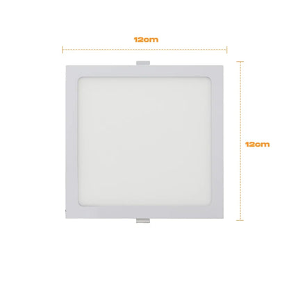 Square Recessed LED Panel 22W – Slim, Cool White 6000K - photo 8