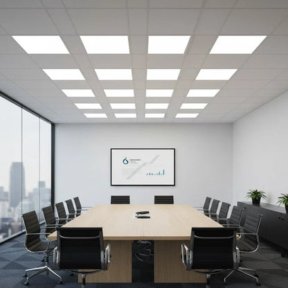 Square Recessed LED Panel 22W – Slim, Cool White 6000K - photo 2