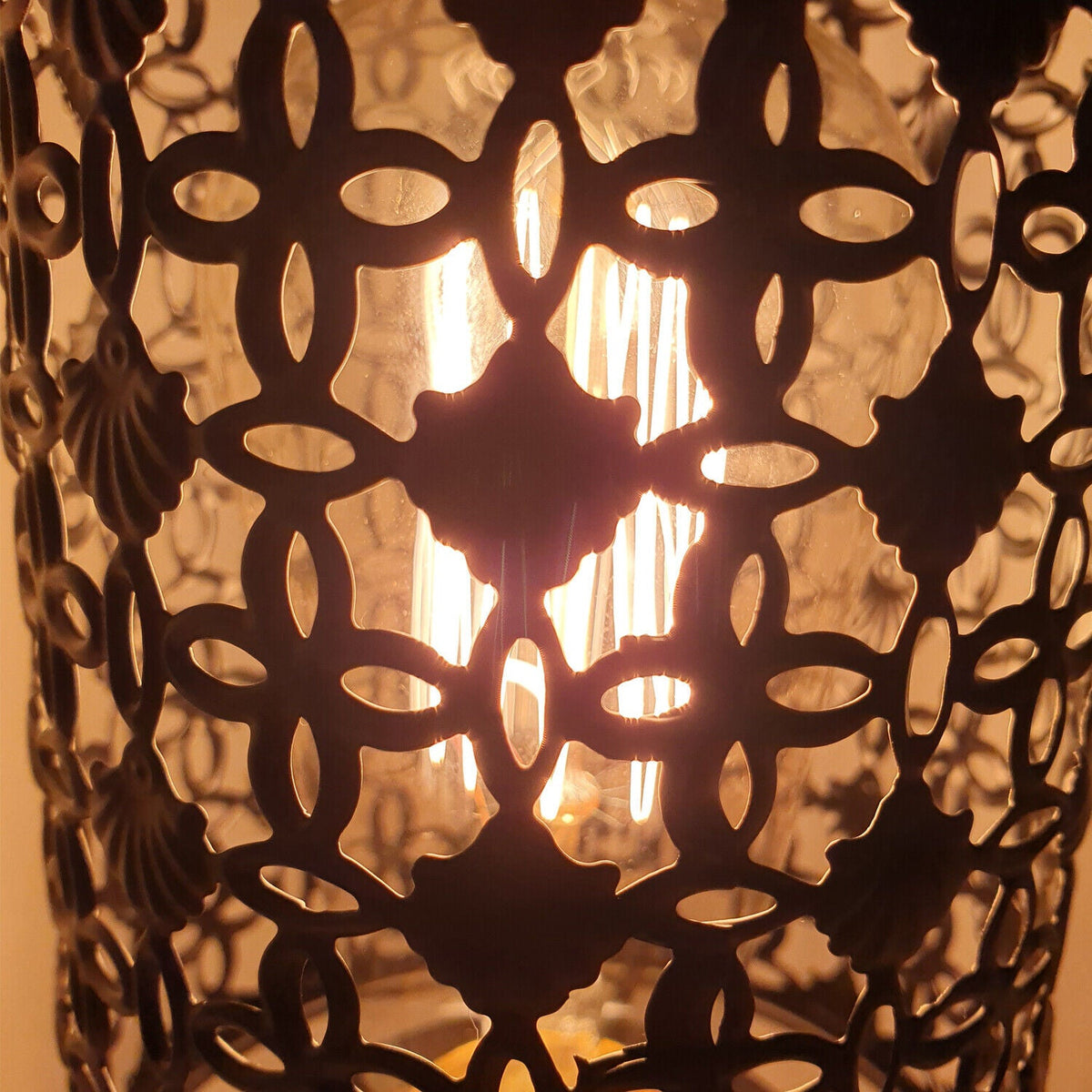 Steampunk Pipe Table Lamp Black – Cage, Shade or Lamp Only - photo 9