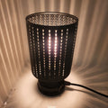 Steampunk Pipe Table Lamp Black – Cage, Shade or Lamp Only