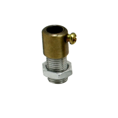 M10 Strain Relief Cord Grip with Nut & Washer – 8 Finishes - Green Brass, Standard, Pack of 5