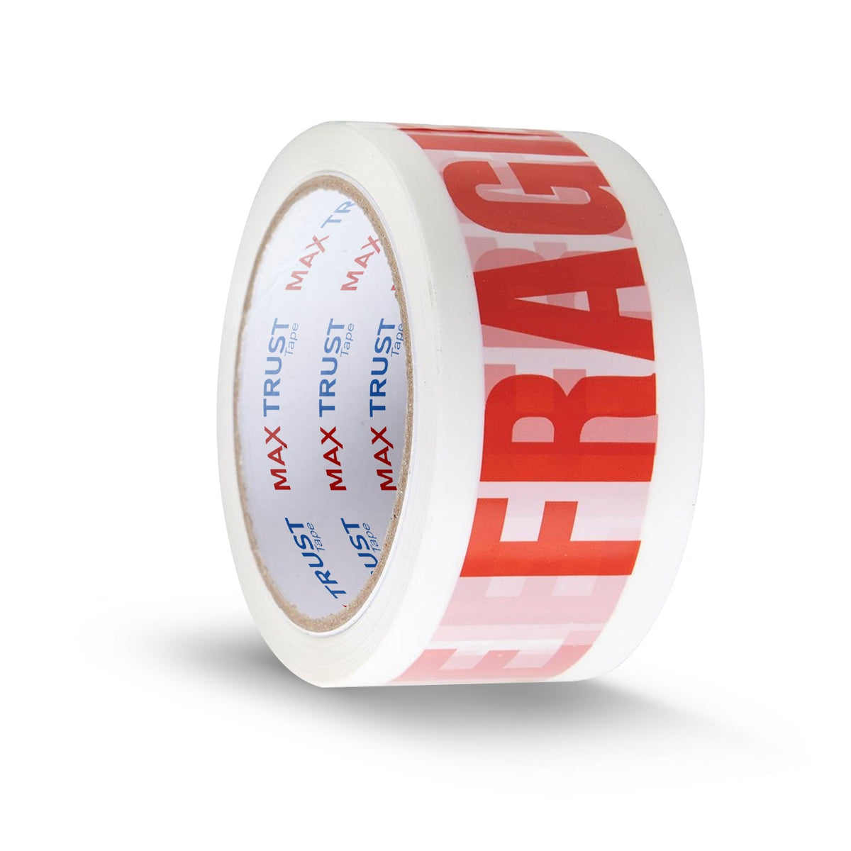 Fragile Printed Packing Tape, 6 Rolls – 48 mm x 50 m, Red on White - photo 10