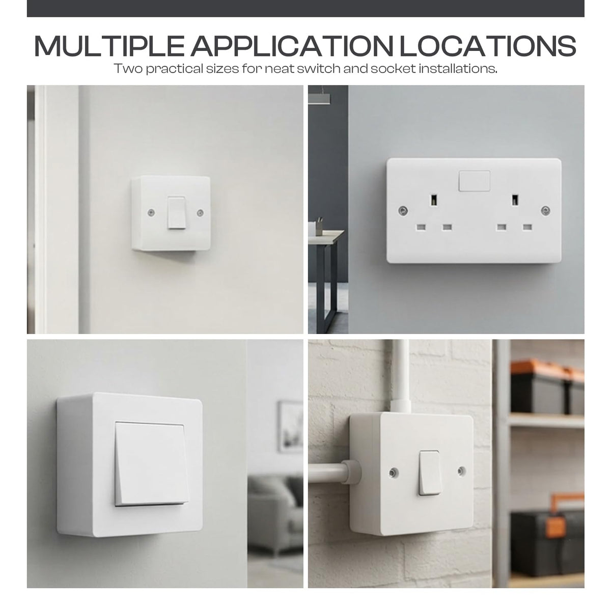 Surface Mount Junction Box – Iron & PVC - photo 12
