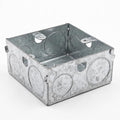 Surface Mount Junction Box – Iron & PVC - 35 mm Iron (3 x 3)