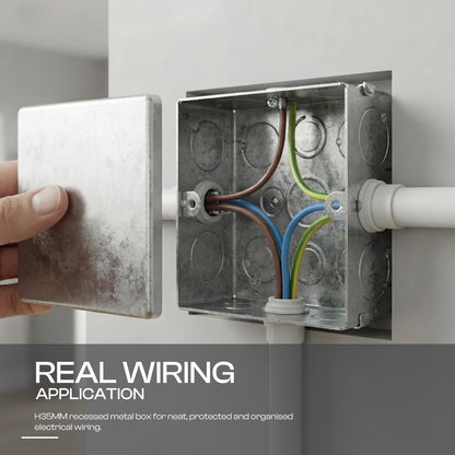 Surface Mount Junction Box – Iron & PVC - photo 5