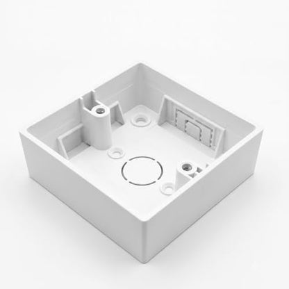 Surface Mount Junction Box – Iron & PVC - 86 mm PVC