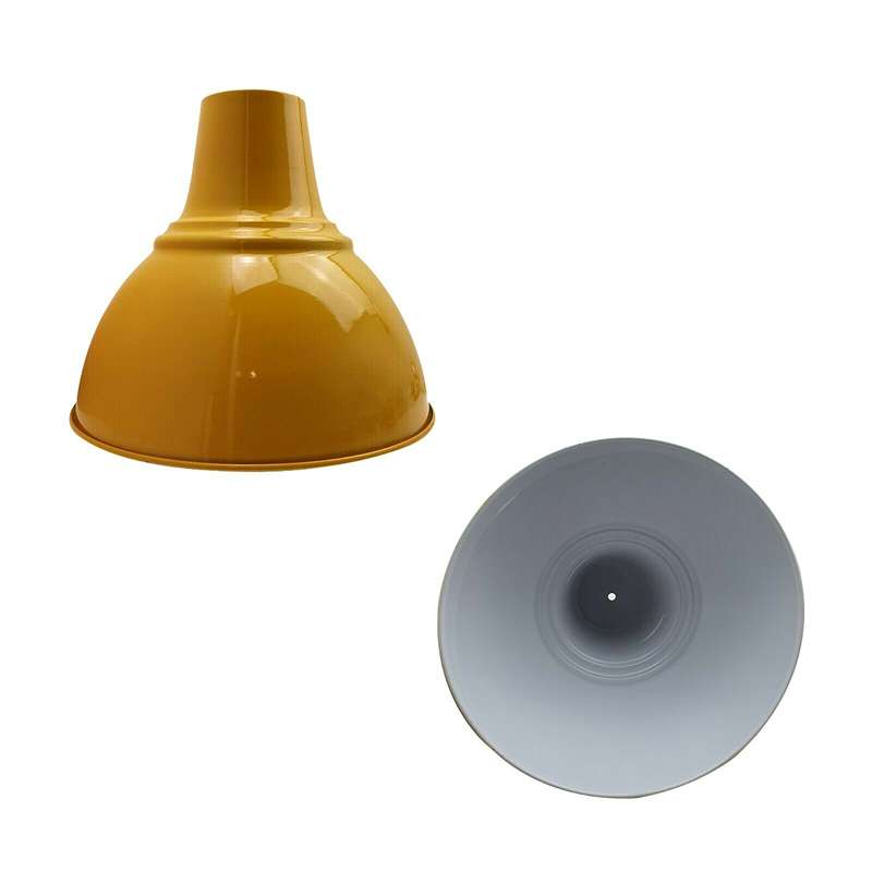 Warehouse Bell Lamp Shade 36 cm – Black or Yellow - photo 5