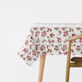 Pink Rose Tablecloth – 120 x 152 or 137 x 183 cm, Wipe-Clean Polyester - 120 x 152cm