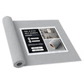 Self-Adhesive Linen Wallpaper – Light Grey, Textured, 50 cm x 2.8 m Roll