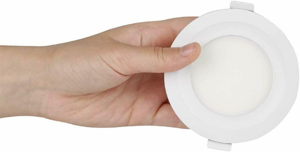Ultra-Slim 5W Round LED Recessed Panel – Cool White 6000K - photo 10
