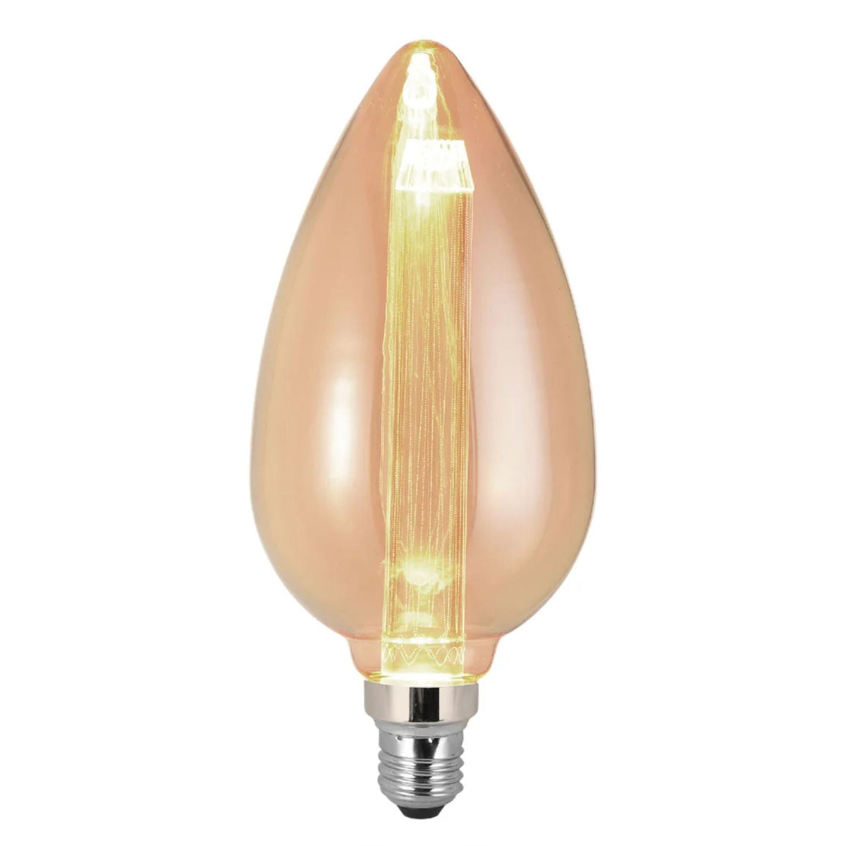Vintage 3W Amber LED Filament Bulbs E27 - photo 6