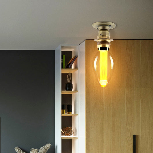 Vintage 3W Amber LED Filament Bulbs E27