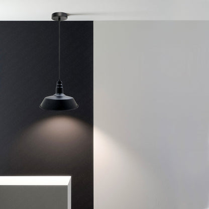 Barn Pendant Light – 36 cm Big Top Shade, E27, 6 Finishes - photo 9