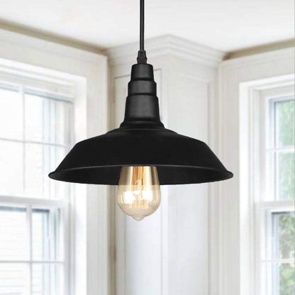 Barn Pendant Light – 36 cm Big Top Shade, E27, 6 Finishes - photo 3