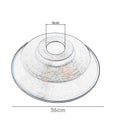 Vintage Dome Lamp Shade 22 cm – Easy Fit, 8 Metal Finishes